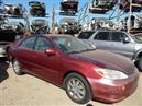 2002 Toyota Camry XLE Burgundy 3.0L AT #Z22982